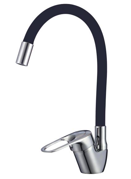 Смеситель для кухни Fmark FM4104-01 с гибким изливом, хром