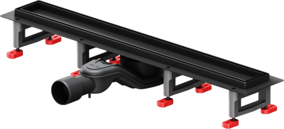 Душевой трап (лоток) AM.PM MasterFlow Tile 60 см, черный матовый Душевой трап (лоток) AM.PM MasterFlow Tile 60 см, черный матовый