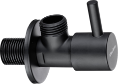 Вентиль Allen Brau Priority Round 5.31026-31 угловой, чёрный матовый