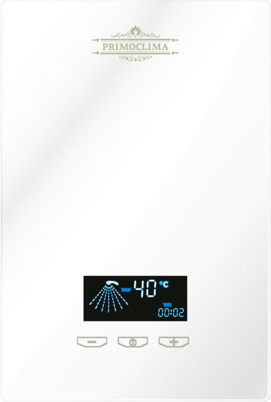 Проточный водонагреватель PrimoClima Vita PC VITA 8.5 (W) электрический, белый