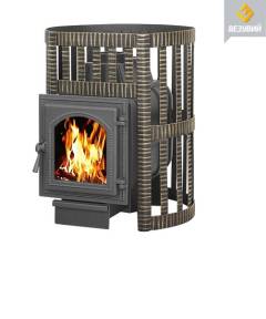 Печь банная Везувий Легенда 16 ковка дверка 270 б/в