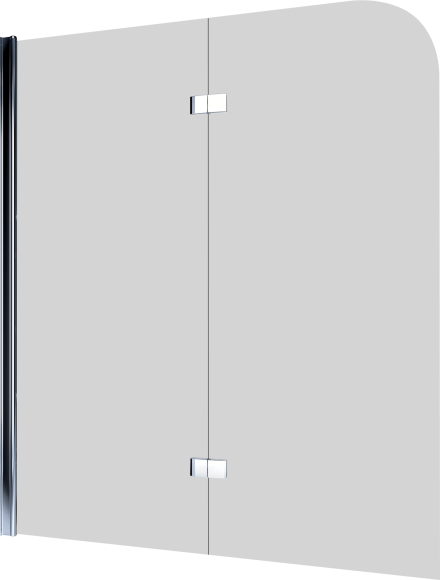 Шторка на ванну Koller Pool Waterfall Line 115х140, стекло прозрачное, L
