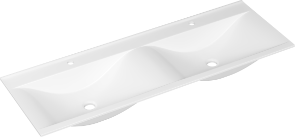 Мебельная раковина Velvex Pulsus 140, белая