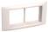 Рамка 4мод. Праймер с суппортом бел. 60мм IEK CKK-40D-RSU4-060-K01