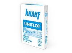 Шпатлевка гипсовая высокопрочная "Унифлот" (25кг) KNAUF