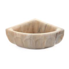 Курна мраморная КМ02 (со сливом)