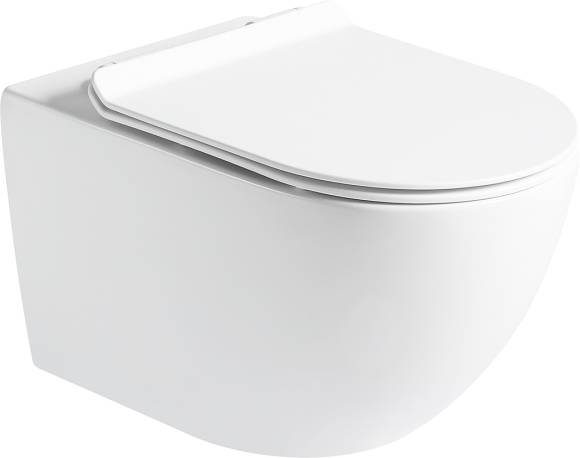 Унитаз подвесной SantiLine SL-5002T белый Унитаз подвесной SantiLine SL-5002T белый