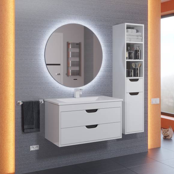 Зеркало Uperwood Modul 2949345678 65х65, круглое, сенсор/антизапотевание