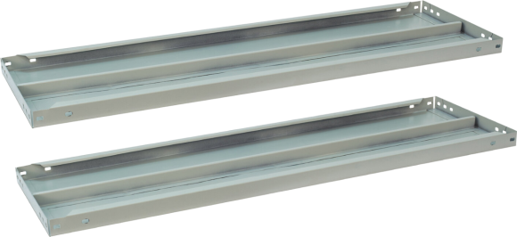 Полка для мебели BRABIX MS 100х60 серая
