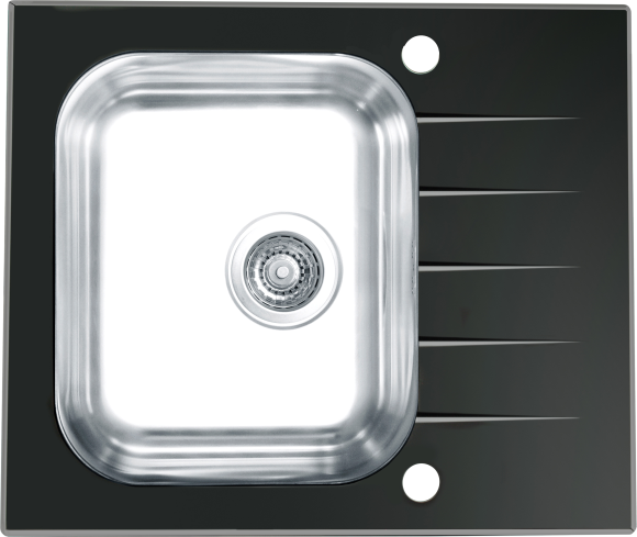 Мойка кухонная Alveus Vitro 10 черная
