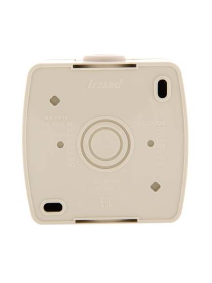 Выключатель 2-кл. ОП Nata 10А IP20 крем. LEZARD 710-0300-101 Выключатель 2-кл. ОП Nata 10А IP20 крем. LEZARD 710-0300-101