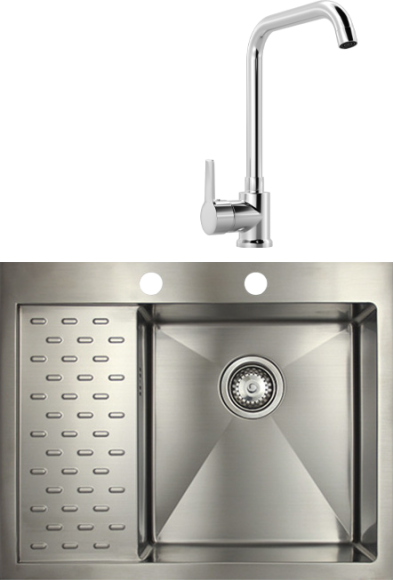Комплект Мойка Seaman Eco Marino SMB-6351PLS.B 63x51, нержавеющая сталь + Смеситель MEGA Ege MG-PL10 глянцевый хром, хром Комплект Мойка Seaman Eco Marino SMB-6351PLS.B 63x51, нержавеющая сталь + Смеситель MEGA Ege MG-PL10 глянцевый хром, хром
