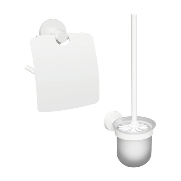 Набор Держатель Bemeta White 104112014 white + Ершик 104113014