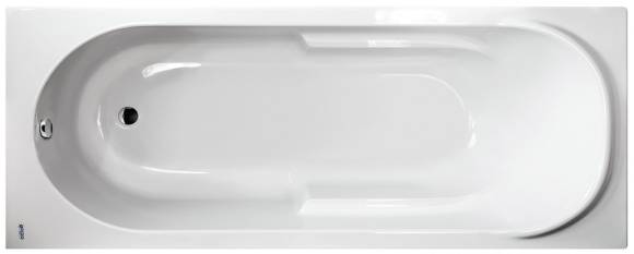 Акриловая ванна ALBA SPA Arabella 170x75 см, пристенная, белая, на ножках