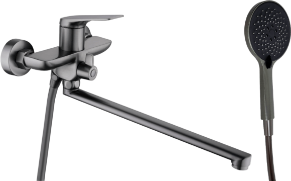 Универсальный смеситель Haiba HB22816-3 пепельный