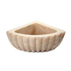 Курна мраморная КМ03 (со сливом)