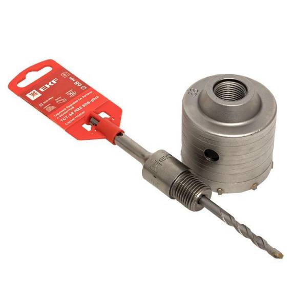 Коронка буровая по бетону с оснасткой TCT-68 М22 SDS-plus Master EKF tct-68-m22 Коронка буровая по бетону с оснасткой TCT-68 М22 SDS-plus Master EKF tct-68-m22