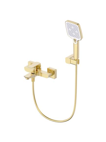 Смеситель для ванны с душем Wonzon & Woghand Forza WW-639031-1-BG брашированное золото Смеситель для ванны с душем Wonzon & Woghand Forza WW-639031-1-BG брашированное золото