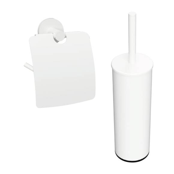Набор Держатель Bemeta White 104112014 white + Ершик 102313064