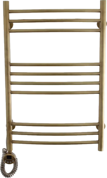 Полотенцесушитель электрический Domoterm Калипсо П10 50x80, левый, бронза