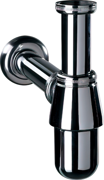 Сифон для раковины Wirquin Classic SL211B, хром