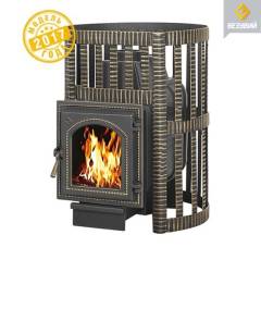 Печь банная Везувий Легенда 22 ковка дверка 270 б/в