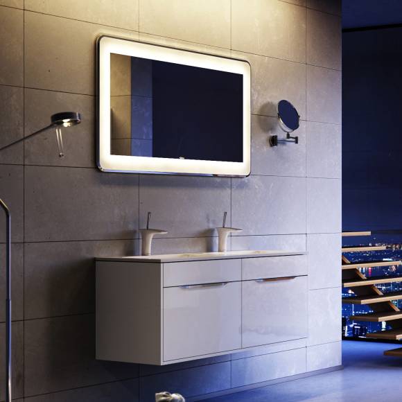 Мебель для ванной комнаты Aqwella 5 stars Malaga 120, белая