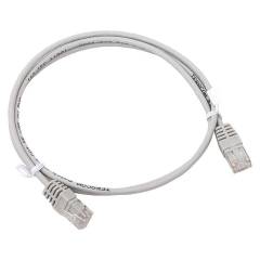 Патч-корд кат.5E UTP неэкранир. PVC 1Гбит/с 1м сер. TERACOM EKF TRC-5EUTP-PVC-1M-GY Патч-корд кат.5E UTP неэкранир. PVC 1Гбит/с 1м сер. TERACOM EKF TRC-5EUTP-PVC-1M-GY