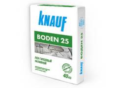 Стяжка гипсовая  "Боден 25" (40кг) KNAUF