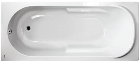Акриловая ванна ALBA SPA Arabella 160x75 см, пристенная, белая, на ножках