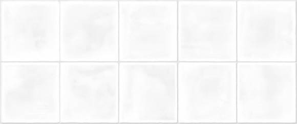 Плитка настенная Gracia Ceramica Mango white square 01 глянцевая 25х60