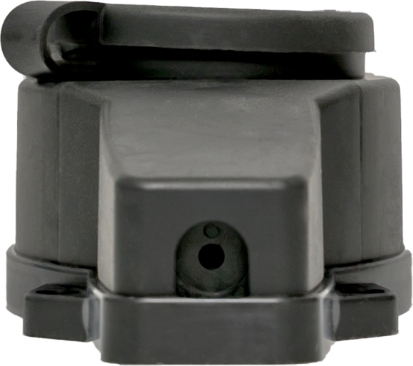 Розетка 3-м 16А IP44 2P+PE 230В с защ. крышками каучук EKF RPS-015-16-230-44 Розетка 3-м 16А IP44 2P+PE 230В с защ. крышками каучук EKF RPS-015-16-230-44