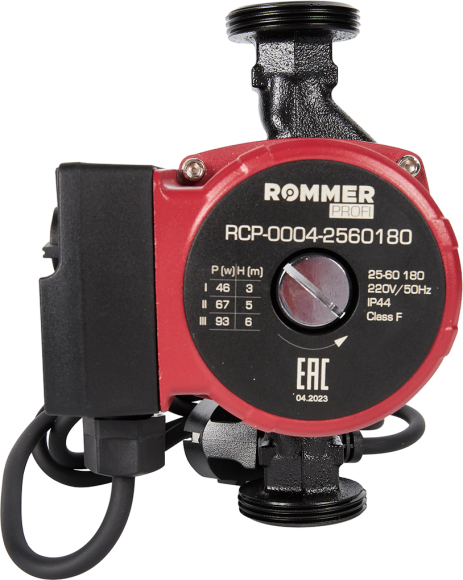 Циркуляционный насос Rommer Profi 25/60-180