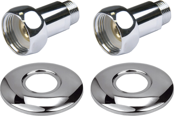 Американка Point PN00007 прямая, гайка/штуцер 3/4"х1/2", 2 шт