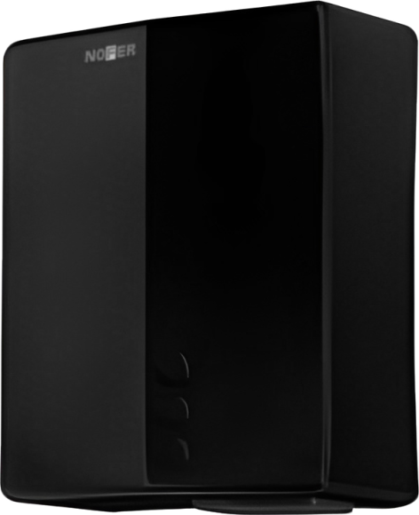 Сушилка для рук Nofer Big flow evo 01481.N черная