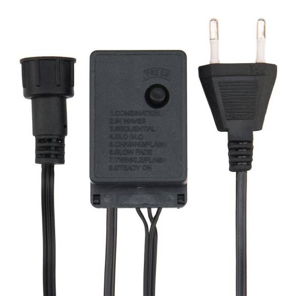 Гирлянда светодиодная "Кластер LED" 3м 288LED тепл. бел. 14Вт IP20 провод ПВХ темн. зел. Neon-Night 303-626