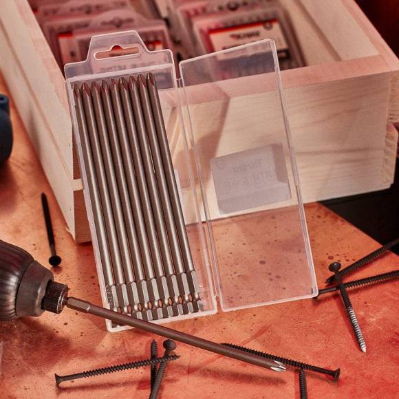 Бита PH2х150мм для шуруповерта (уп.10шт) Kranz KR-92-0411 Бита PH2х150мм для шуруповерта (уп.10шт) Kranz KR-92-0411