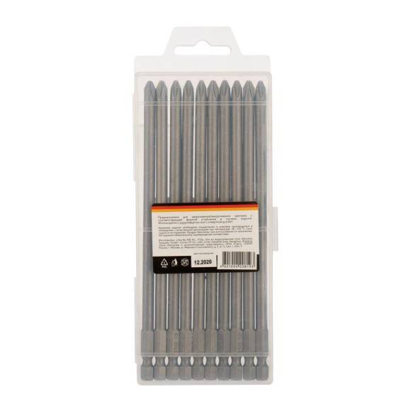 Бита PH2х150мм для шуруповерта (уп.10шт) Kranz KR-92-0411 Бита PH2х150мм для шуруповерта (уп.10шт) Kranz KR-92-0411