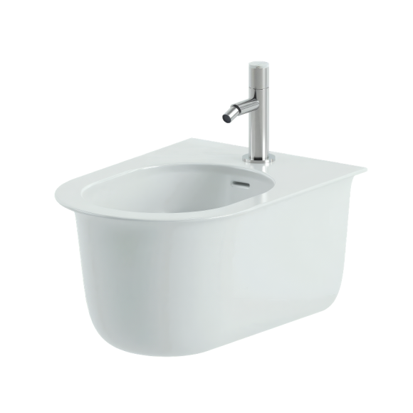 Биде подвесное ArtCeram Chic CHB001 01 00 глянцевое белое