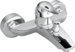 Смеситель для ванны с душем MEGA Mercan MG-SER103-i хром