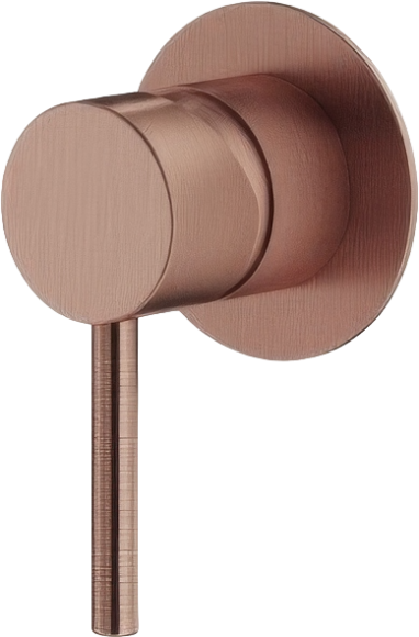 Встраиваемый смеситель для душа и ванны Plumberia Selection Ixo XO1111RS, С ВНУТРЕННЕЙ ЧАСТЬЮ, брашированная медь