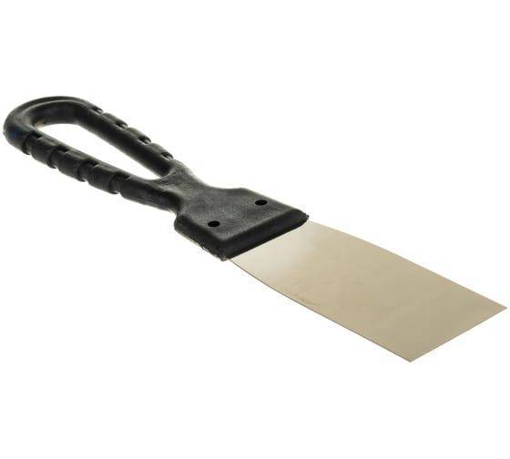 Шпатель нерж. сталь пластиковая рукоятка 40мм Вихрь 73/3/2/28 Шпатель нерж. сталь пластиковая рукоятка 40мм Вихрь 73/3/2/28