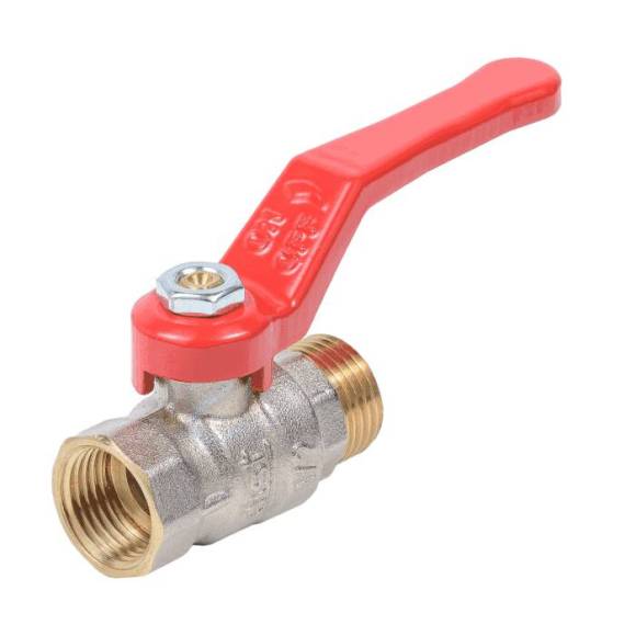 Шаровой кран Dist Стандарт Н321Р 1/2" ВРx1/2" НР