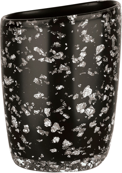 Стакан Spirella Etna Glitter 1016527 черный