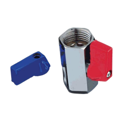 Шаровой кран TeRma 33802 1/2", вн-вн, ручка флажок Шаровой кран TeRma 33802 1/2", вн-вн, ручка флажок
