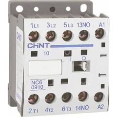 Контактор NC6-0904 9А кат. 24В AC (R) CHINT 247512 Контактор NC6-0904 9А кат. 24В AC (R) CHINT 247512