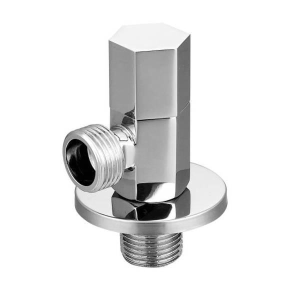 Вентиль Aquasfera 1077, угловой, 1/2" НРx3/4" НР