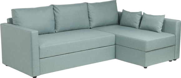 Угловой диван Шведский стандарт Вало ДП Twist 15 mint-grey