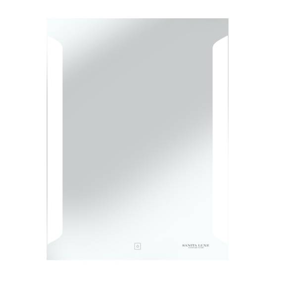 Зеркало Sanita luxe Quadro, 80х60 см, с подсветкой, сенсорное