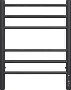 Полотенцесушитель электрический Terminus Аврора П6 450x600, матовый чёрный Полотенцесушитель электрический Terminus Аврора П6 450x600, матовый чёрный